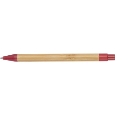 Logotrade promotional product picture of: Wheatstraw and bamboo ballpen HALLE
